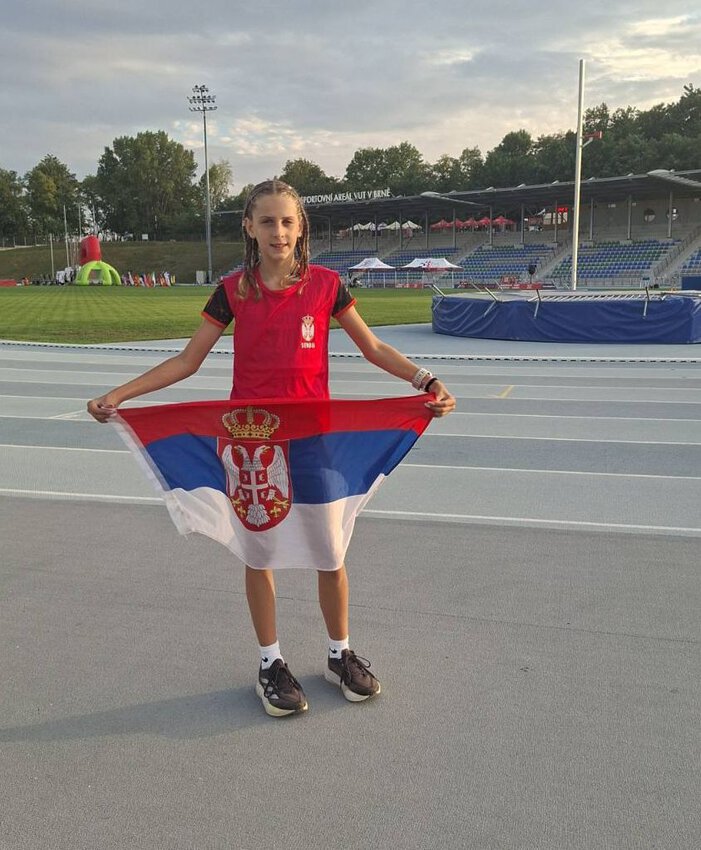 Anđela Matić na Evropskim dečjim atletskim igrama: Mlada Požarevljanka na velikoj evropskoj sceni