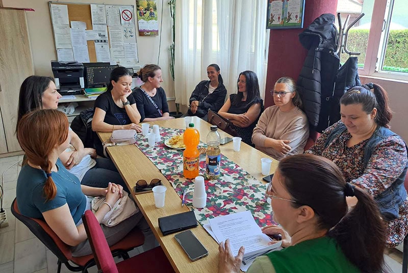 Roditelji i stručnjaci na radionici u PU Ljubica Vrebalov.