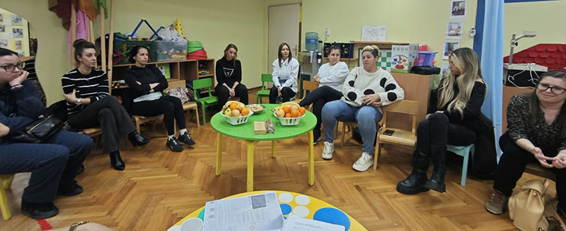 Roditelji uz podršku do boljeg razvoja dece – program „Snažni od početka – Dajmo im krila“ u PU „Ljubica Vrebalov“