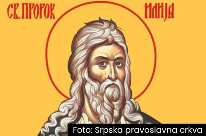Ikona Svetog proroka Ilije, zaštitnika Ilindana u pravoslavlju.