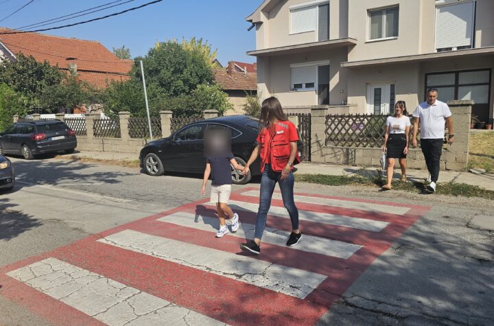 Crveni krst Požarevac pomaže u bezbednosti dece u saobraćaju