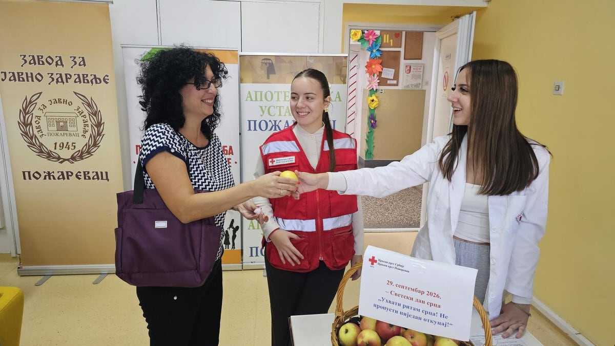 Uspešno sprovedena „Akcija za zdravlje“ u Osnovnoj školi „Sveti Sava“ u Požarevcu povodom Svetskog dana srca