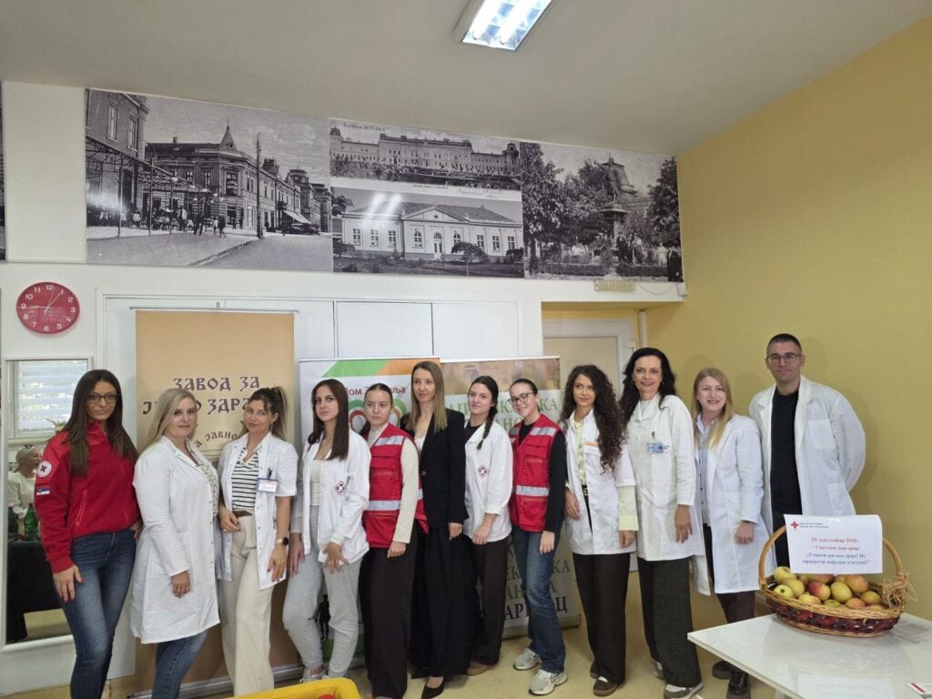 Uspešno sprovedena „Akcija za zdravlje“ u Osnovnoj školi „Sveti Sava“ u Požarevcu povodom Svetskog d...