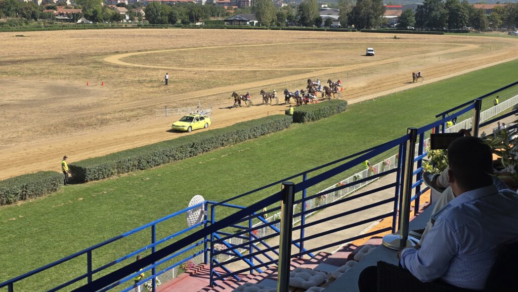 Nakon defilea, takmičenja su započela na hipodromu u Požarevcu