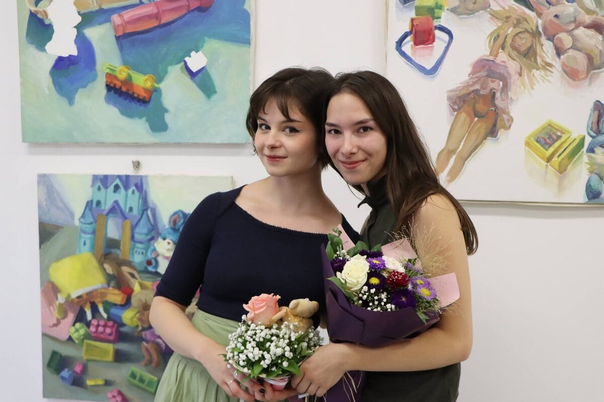 Otvorena izložba „Igra” autorki Jane Mirković i Milice Simić u Galeriji moderne umetnosti Golubac