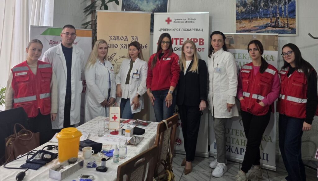 ODRŽANA „AKCIJA ZA ZDRAVLjE“ U POŽAREVCU: Besplatni preventivni pregledi i saveti za najstarije sugr...