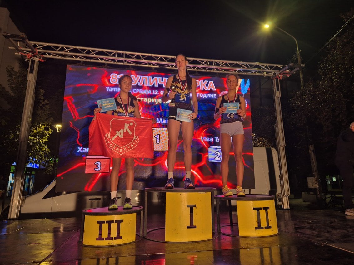 Hana Đapic, Staša Maksić i Iva Đapić